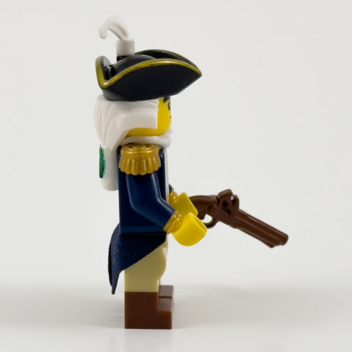 rev01 Revolutionary War Continental Officer Minifigure Product Photo - Side 1