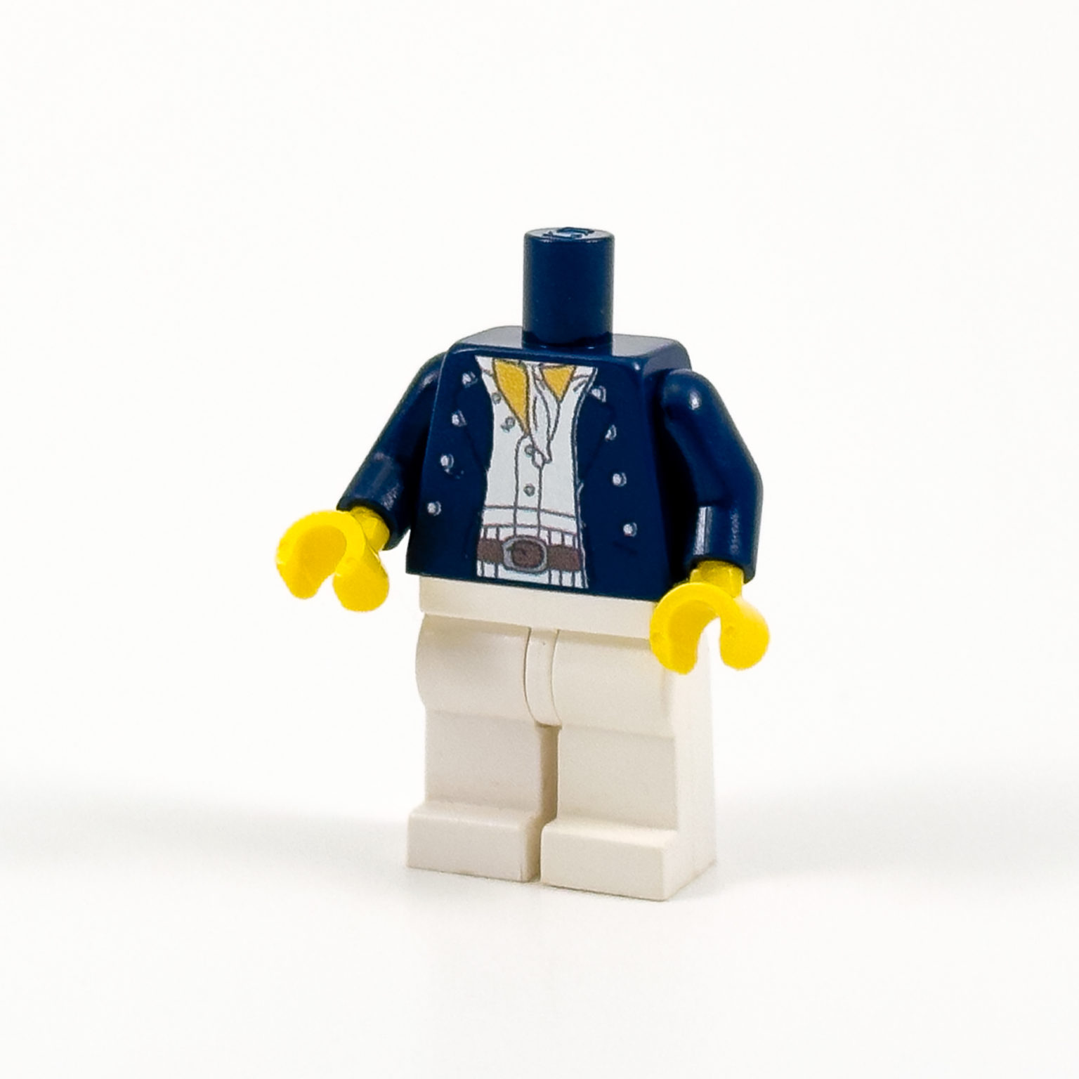 Revolutionary War Navy Bosun's Mate with Yellow Neck Body Rocky