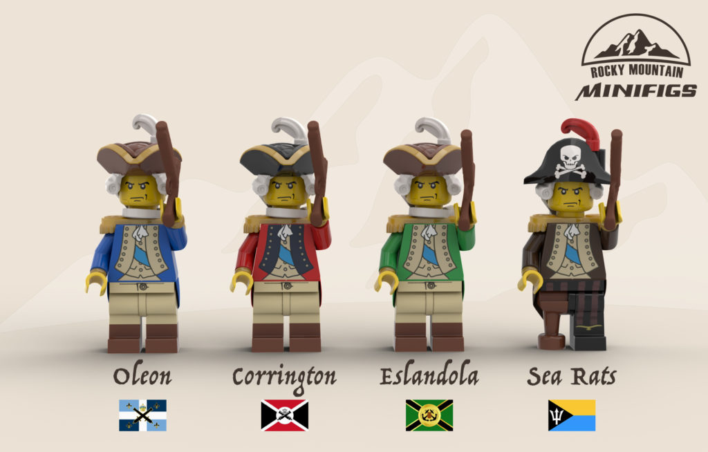 Brethren of the Brick Seas Prize Minifigures