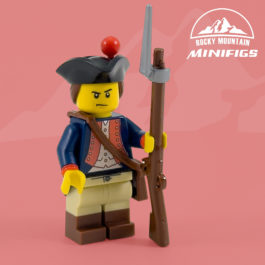 rev02 Revolutionary War Continental Soldier Minifigure
