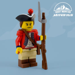 rev04 Revolutionary War British Soldier Minifigure