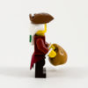 rev13-side rev13 Male Colonist Minifigure - Dark Red Jacket with Scarf - Side