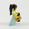rev16-side rev16 Female Colonist Minifigure - Light Aqua Dress - Side