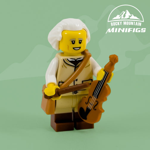 rev18 Revolutionary War Naturalist Violinist Minifigure