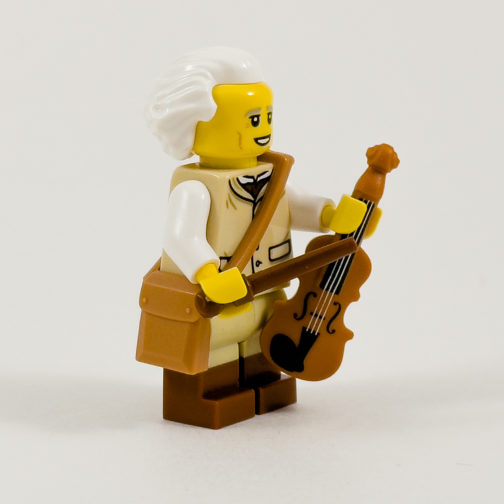 rev18 Naturalist Violinist Minifigure - Side