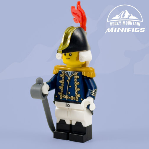 Napoleonic Navy Post Captain Minifigure - Front View