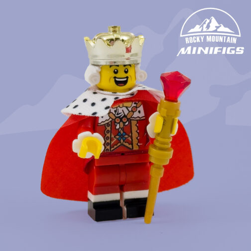 Revolutionary War British King George III Minifigure Production Photo