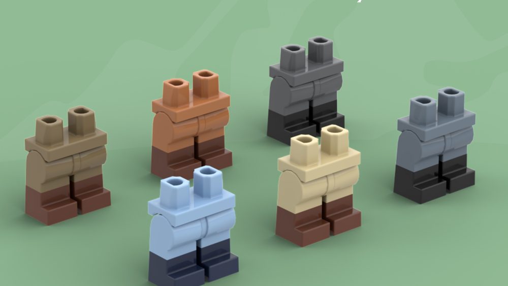 Dual-Mold Legs with Boots product photo