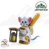 Woodland Creatures Young Abbey Mouse with Lantern Minifigure product photo