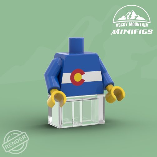 Colorado Flag Torso product photo