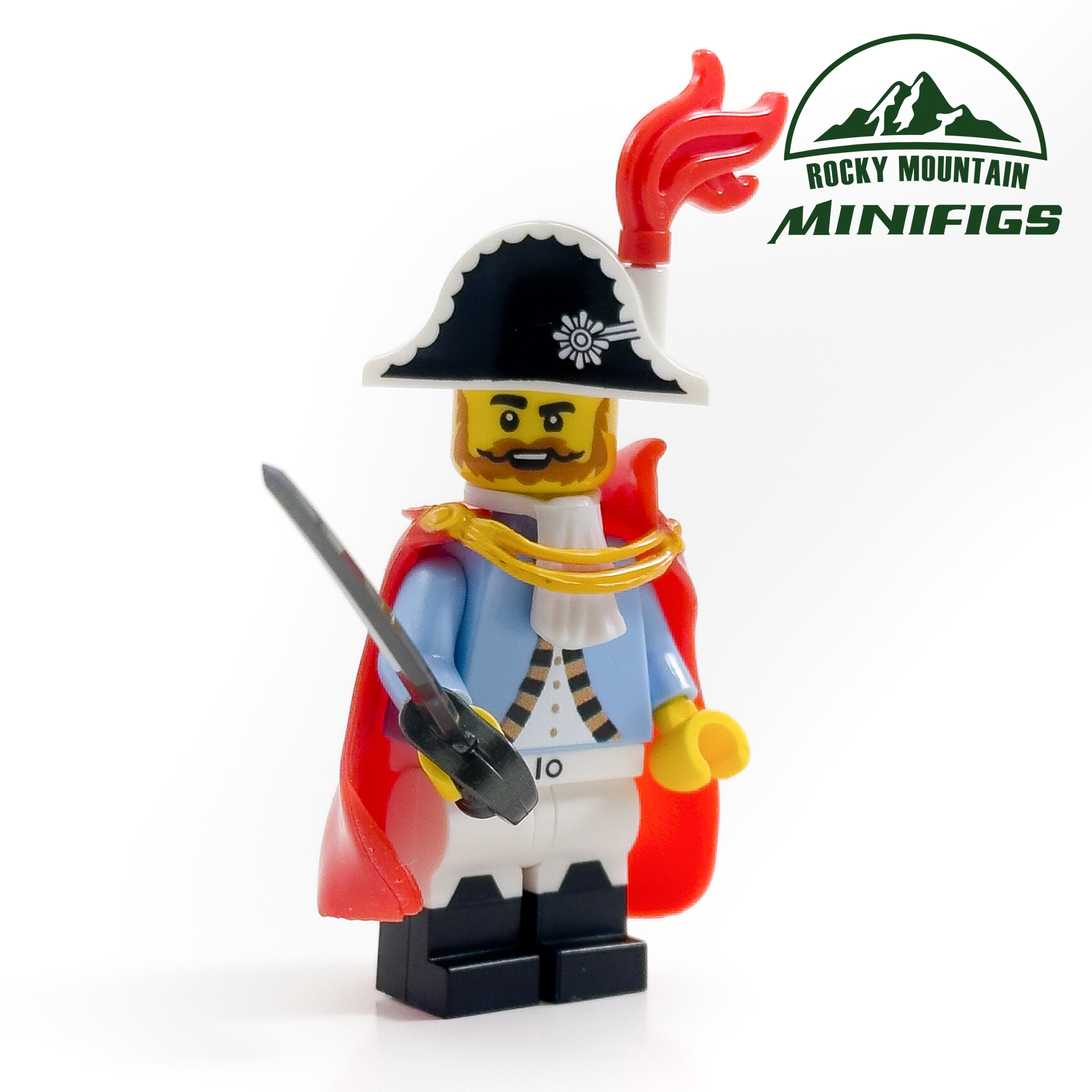 Napoleonic Wars Field Marshal Minifigure - Rocky Mountain Minifigs