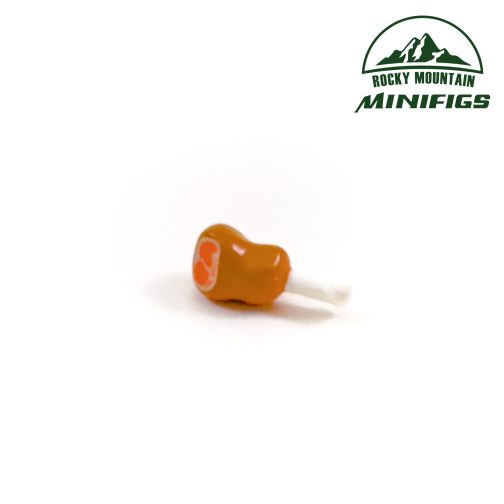 Molded Ham Shank Drumstick Meat Accessory for Minifigures product photo