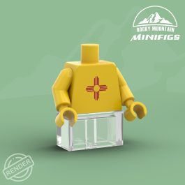 New Mexico Flag Torso product photo