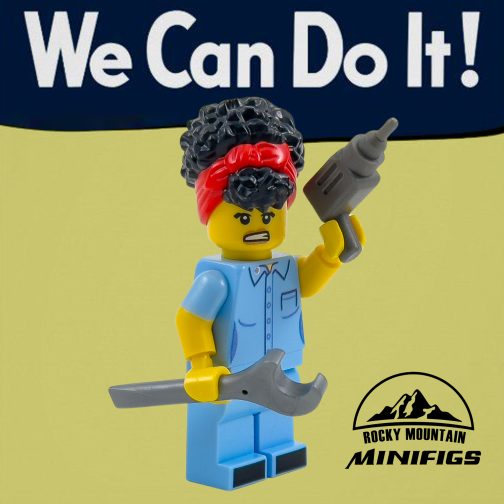 Rosie The Riveter Minifigure product photo