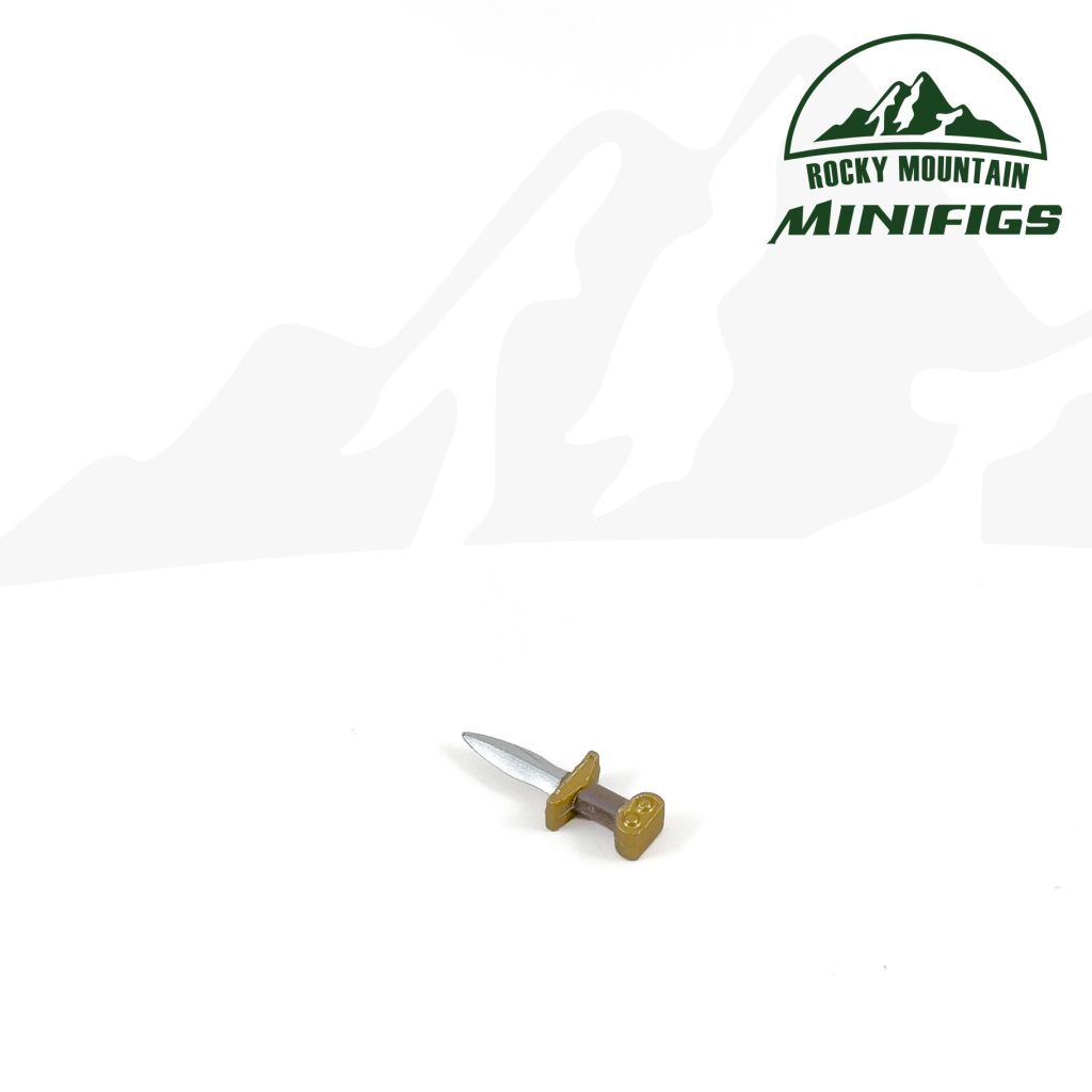 Molded Roman Pugio Dagger for Minifigures - Rocky Mountain Minifigs