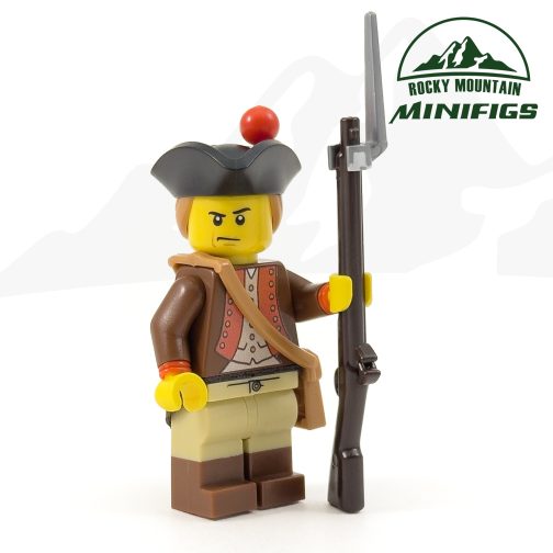 Revolutionary War 4th Connecticut Regiment Continental Soldier Minifigure product photo