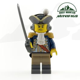 Revolutionary War Colonial Continental Major General with Red Sash Minifigure product photo
