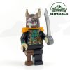 Woodland Creatures Reddish Brown Sea Rat with Black Jacket Minifigure product photo