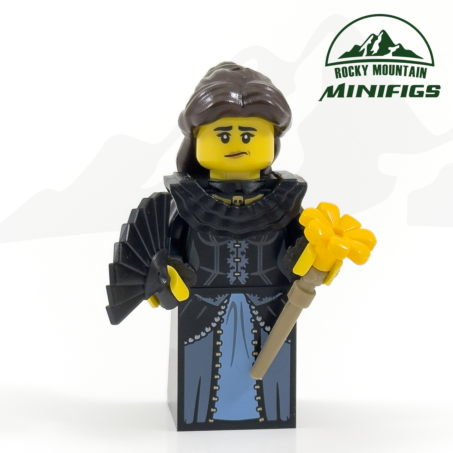 Civil War Victorian Mourning Widow Minifigure product photo