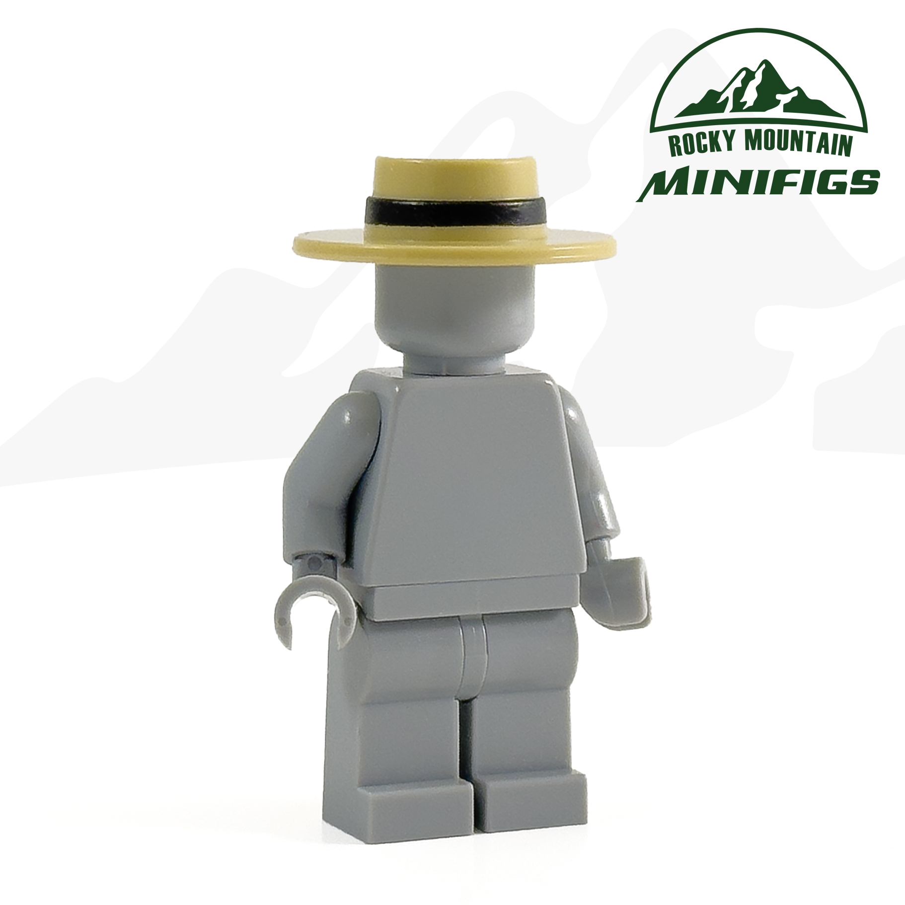 Molded Napoleonic Sailor Sennit Hat with Black Band product photo