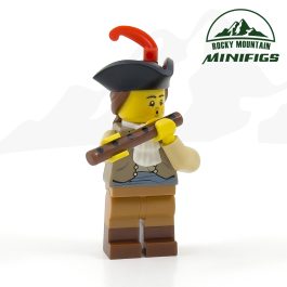 Revolutionary War Yankee Doodle Militia Fife Player Minifigure product photo
