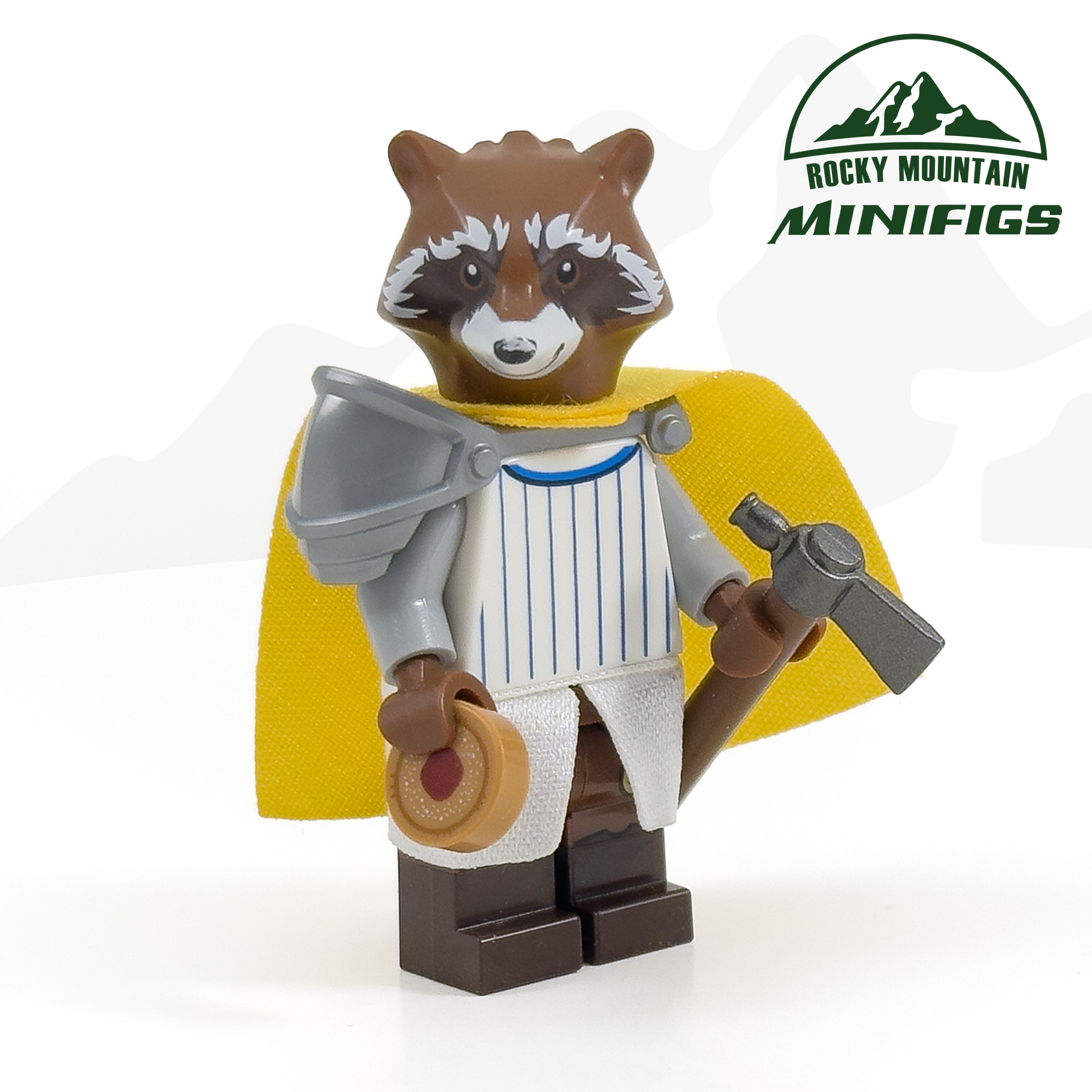 Woodland Creatures Raccoon Adventurer Minifigure product photo