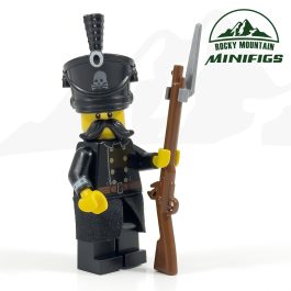 Napoleonic Black Brunswicker Soldier Minifigure product photo
