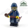 Civil War Union Captain Minifigure with Pipe product photo